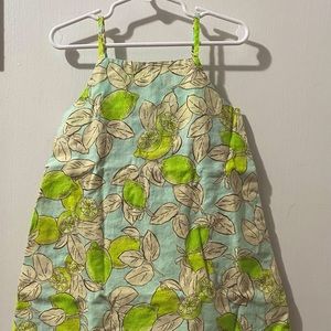Girl Limes Dress 🍋 Size 6 LIKE NEW!